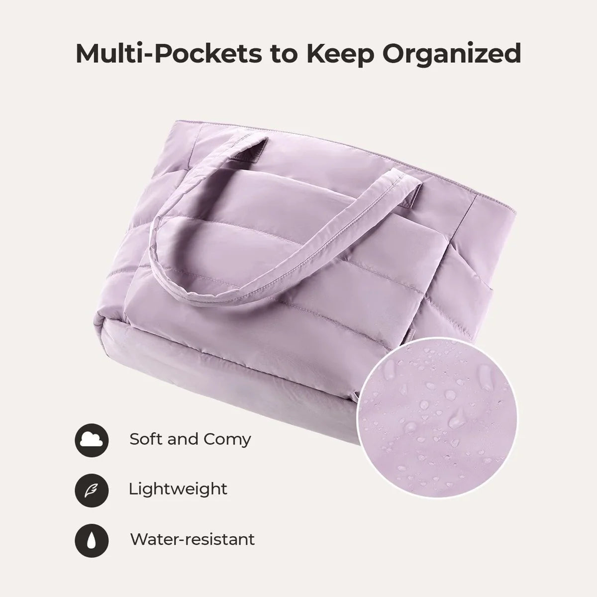 ROSELLE PUFFER TOTE BAG